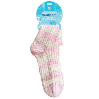 Bath Accessories Dreamy Soft Treatment Socks, Pink