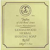 Taylor Of Old Bond Street Lavender Hard Shaving Soap Refill, 3.5-Ounce