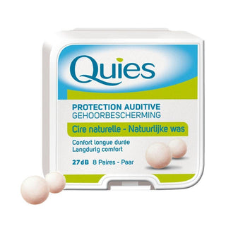 Quies Cire Anti-bruit Protection Auditive X8 Paires