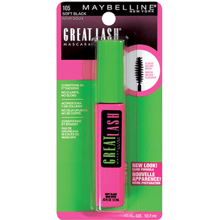 Maybelline Great Lash Mascara, Soft Black 105