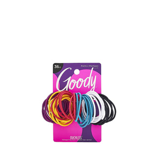 Goody Ouchless No Metal Hair Elastics, Brooke, 2 Mm