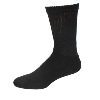 MediPeds Women S Diabetic Crew Socks With Coolmax And Black Size 10-13