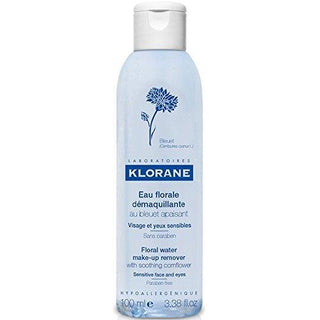 Klorane Soothing Make-up Remover With Cornflower, 3.38 Oz