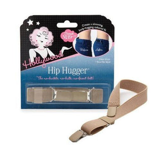 Hollywood Fashion Tape Hip Hugger Belt In Khaki