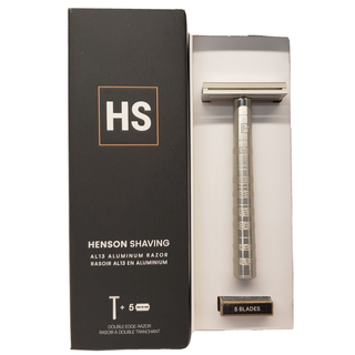 Henson Shaving Aluminum [AL13] – Aircraft Aluminum- Mild – 5 Blades