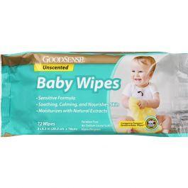 Perrigo GoodSense Baby Wipes Unscented