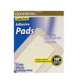 Perrigo GoodSense Large Adhesive Pads Non Stick (3" X 4")