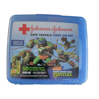 Johnson & Johnson Teenage Mutant Ninja Turtles Safe Travels First Aid Kit
