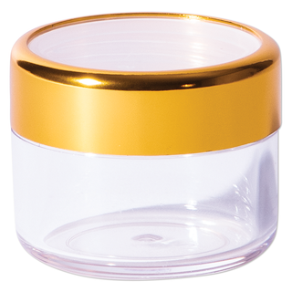Soft 'N Style Fantasea Clear Jar With Gold Cap 18ml