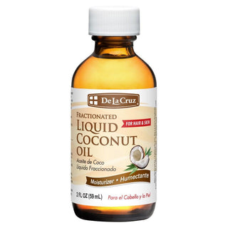 DLC Laboratories Inc. De La Cruz Fractionated Liquid Coconut Oil 2 Fl Oz (59 mL)