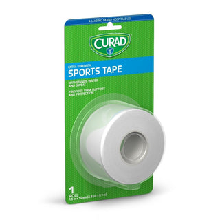 Curad Sports Tape, White, 1.5"