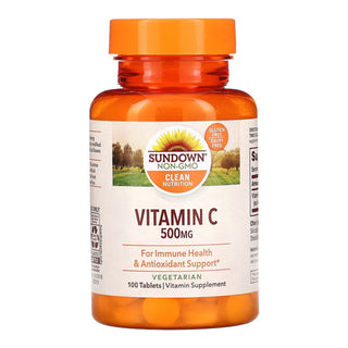 Sundown Naturals Vitamin C 500 Mg Ascorbic Acid Tablets 100 ( Discontinued )