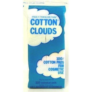 Cotton Clouds 100% Cosmetic Pads, Rainbow