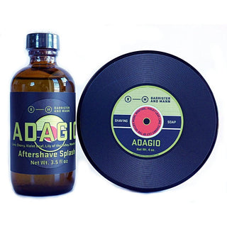 Barrister and Mann Shaving Soap (Adagio With Matching Aftershave)