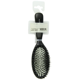 Swissco 6951P Large Oval Hair Brush With Black Handle