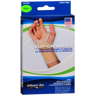 Sport Aid Slip-On Wrist Support, Small - Each