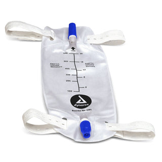 Urinary Leg Bag With Anti-Reflex Valve Medium 12Ct