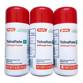 Rugby Antifungal Powder Tolnaftate 1% Squeeze Bottle 45gm