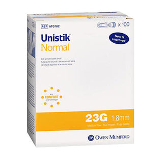 Unistik 3 Normal Lancets 21G 2.4mm
