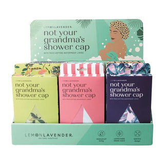Lemon Lavender Not Your Grandmas Shower Cap