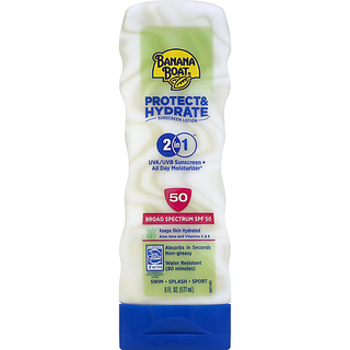 Banana Boat Protect & Hydrate Sunscreen Lotion - SPF 50 - 6oz