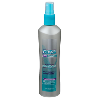 Rave 4X Mega Altitude Super Hold Hairspray, 11 oz - 24-Hour Hold