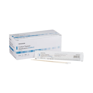 McKesson Cotton Applicator Swabstick, Sterile, 6 In
