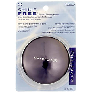 Maybelline York Shine Free Oil Control Loose Powder 210 Light