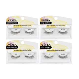 Andrea Strip Lashes Style 53 Black