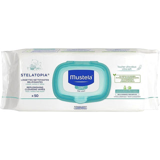 Mustela Stelatopia Replenishing Cleansing Wipes  50ct