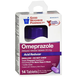 Good Neighbor Pharmacy Omeprazole Acid Reducer 20mg Wildberry Tablets 14ct