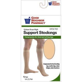 Good Neighbor Pharmacy Unisex Support Stockings 20-30MMHG OT Beige 3XL