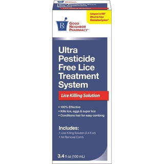 Good Neighbor Pharmacy Ultra Pesticide Free Lice Treatment System 3.4oz