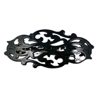 Smoothies Baroque Barrette; Black