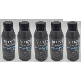 Redken For Men Get Relaxed Soothing Men Shampoo, 1.7oz (Travel 5 Pack !)