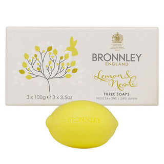 Bronnley Lemon + Neroli Soap Set
