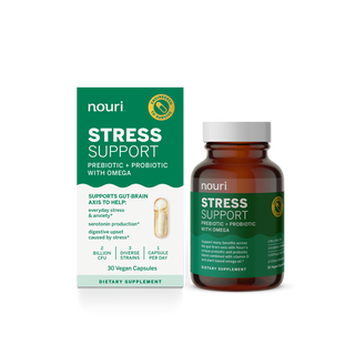 Nouri Stress Support Probiotic Capsules 30Ct