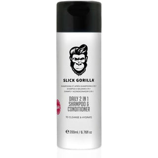 Slick Gorilla Daily 2 in 1 Shampoo & Conditioner 200ml