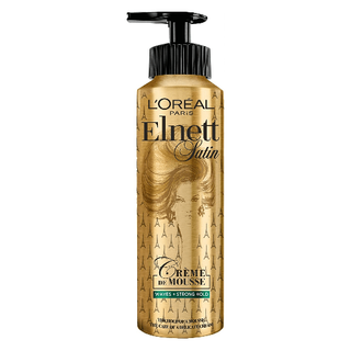 L'Oreal Elnett Creme De Mousse Glam Waves, 200Ml