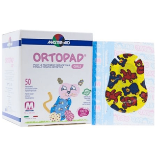 Ortopad Girls Eye Patches - Medium Size 50ct