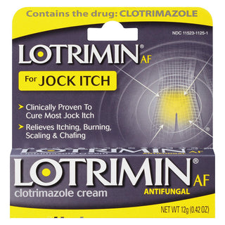 Lotrimin AF For Jock Itch Antifungal Clotrimazole Cream