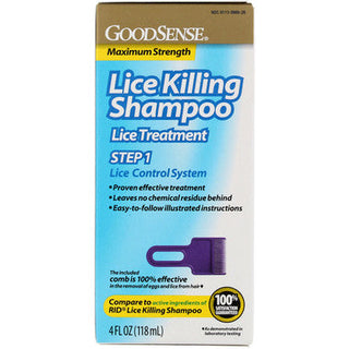 Good Sense Lice Killing Shampoo, 4 Fl Oz