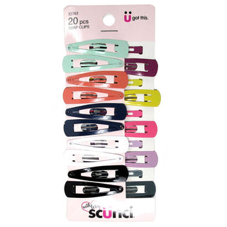 Scunci Set 20 Pc Clips De Presion Para Ninos