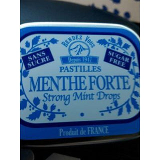 Rendez Vous Confiserie Pastilles Menthe Forte Sans Sucre
