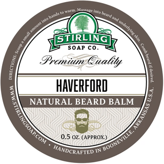 Stirling Soap Co. Haverford Beard Balm 3 Oz