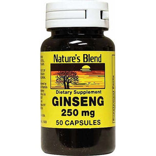 Nature's Blend Ginseng 250 Mg Cap 50