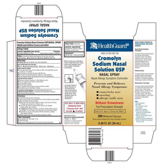 HealthGuard Cromolyn Sodium Nasal Solution USP 0.88oz ( Discontinued )