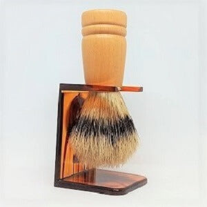 Harry D Koenig Plastic Shave Brush Stands - Tortoise Shell