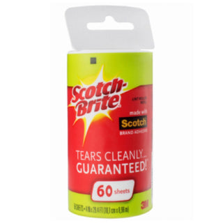 Scotch-Brite Lint Roller Refill Roll 60 Sheets/Roll