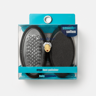 Bath Accessories Spa Sister Ergo Foot Polisher - Black